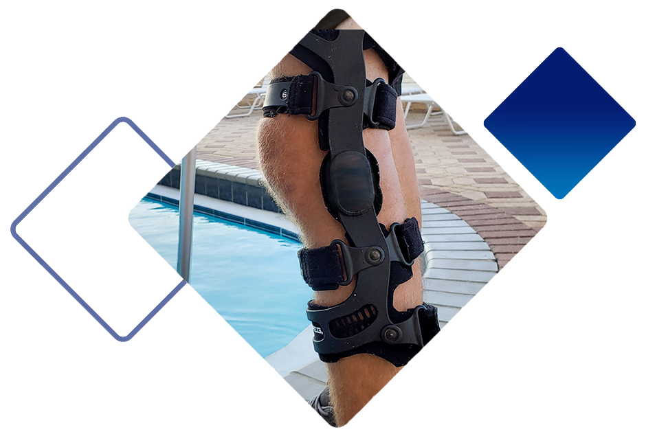 hinged braces - types of knee braces for osteoarthritis
