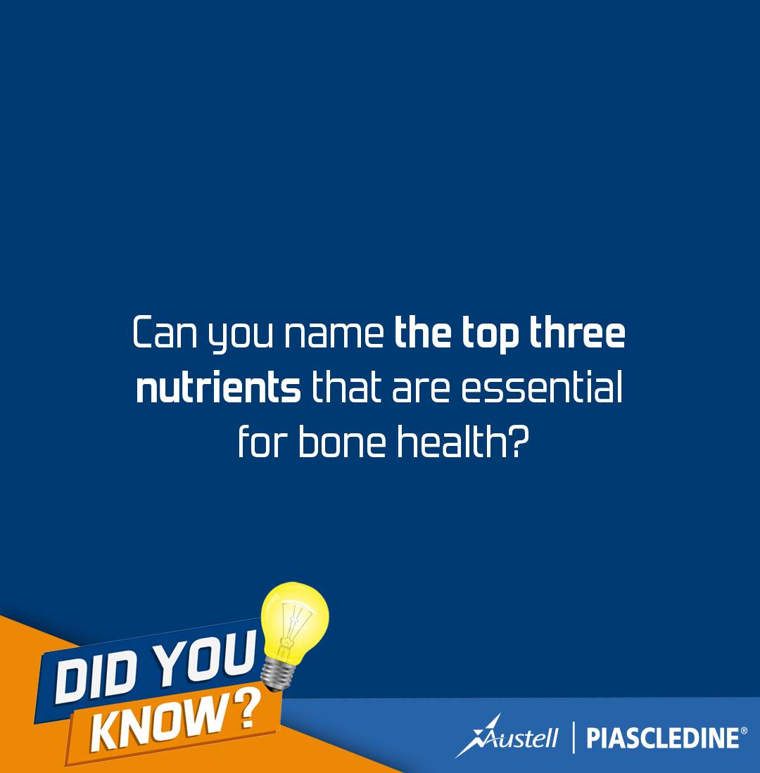 top nutrients for bone health